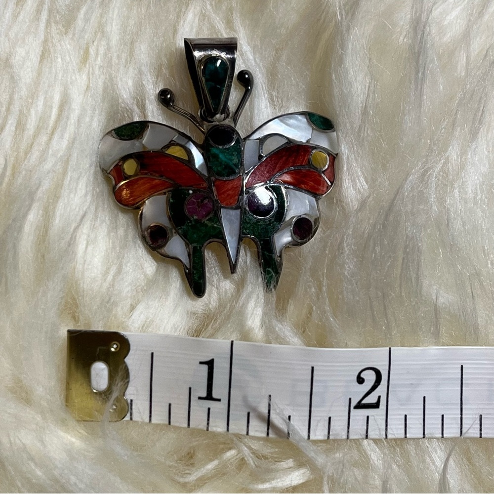 Colorful Butterfly 🦋 Pendant - Picture 2 of 4